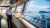 Looking out from the bridge of the British Renown tanker at anchor off Washington state, US