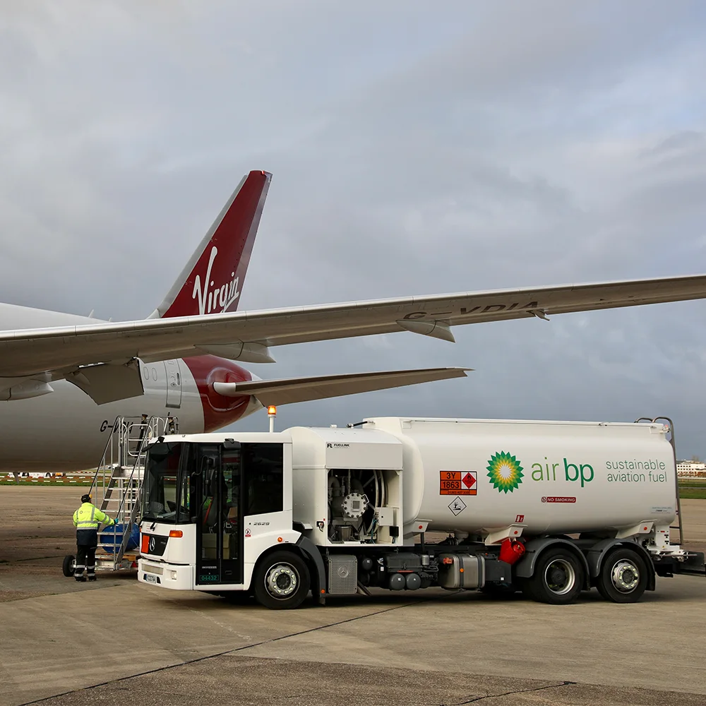 Air bp supplying 100% SAF for the Virgin Atlantic flight