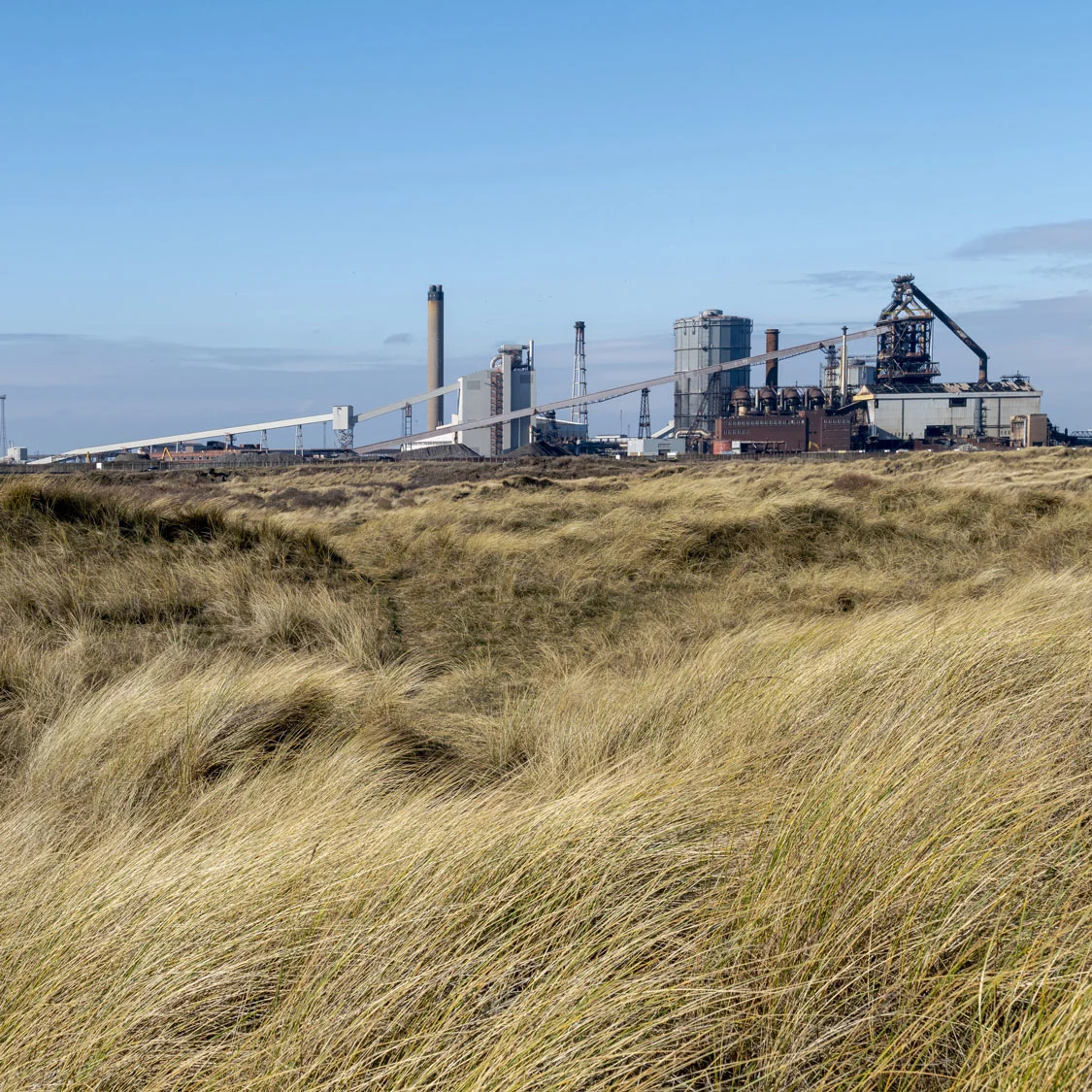 Teesside industrial site in the UK