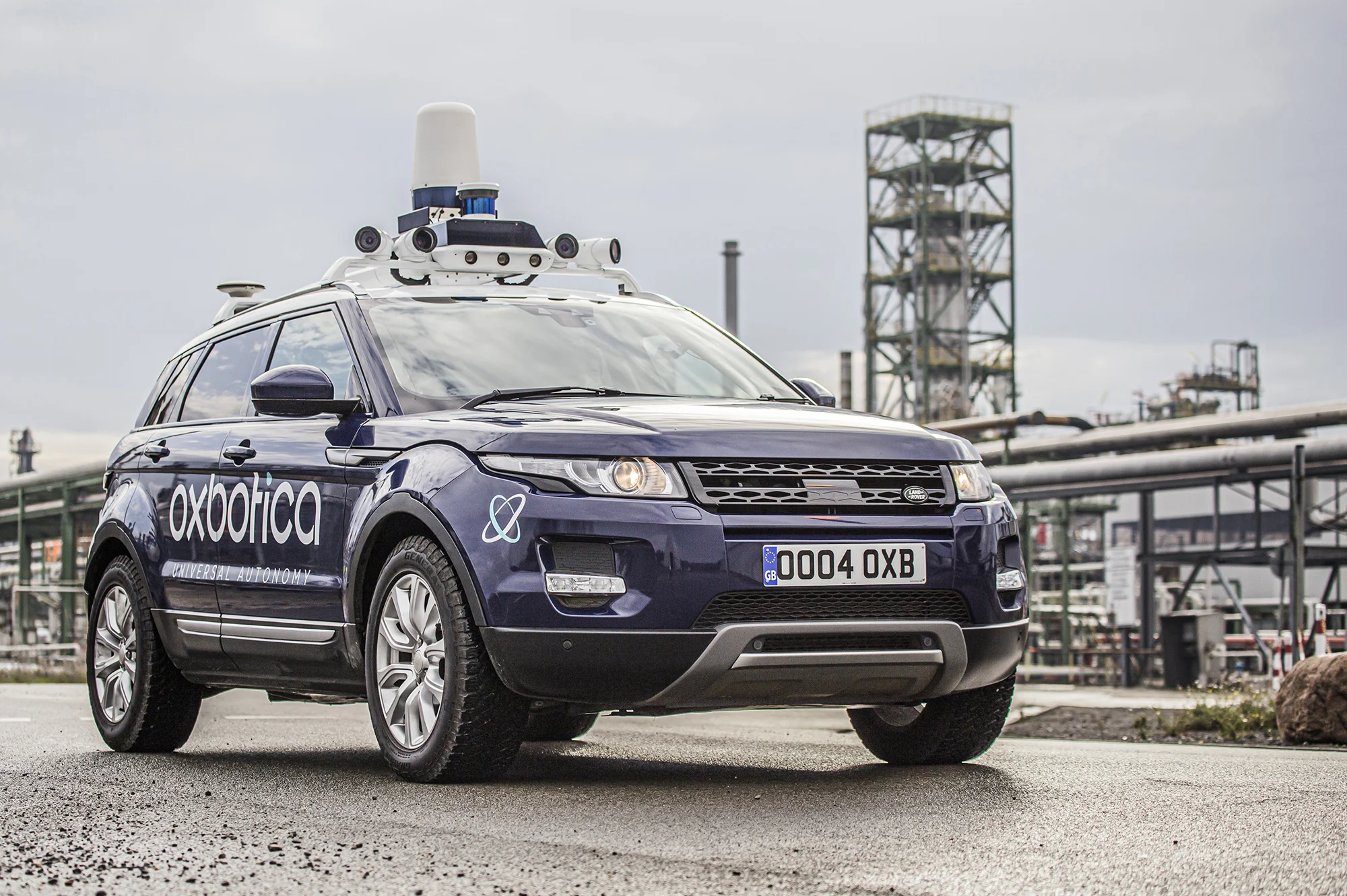 An autonomous car powered by Oxbotica